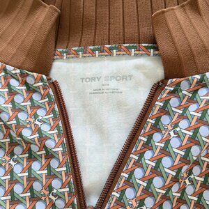 Tory Burch Pleated printed tennis dress